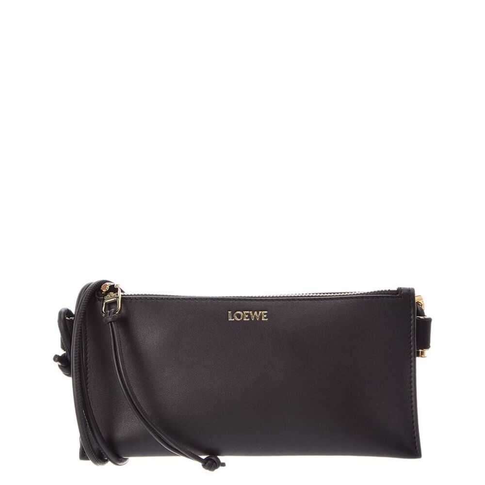 Loewe Joya Leather Shoulder Bag, Black - Picture 1 of 3